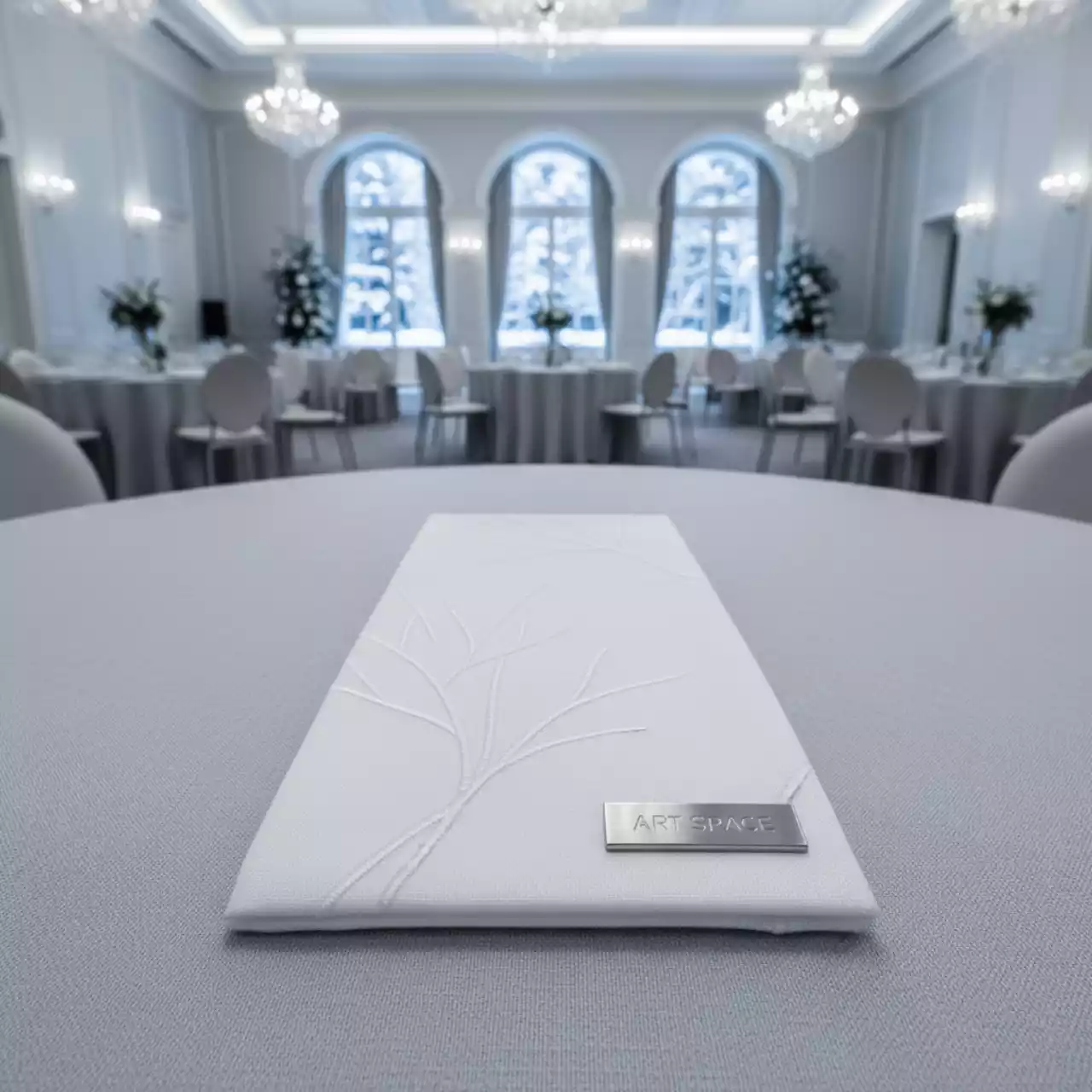 Аренда Куверт ричард ветка на 2 прибора белый в Rodina Grand Hotel & SPA — ART SPACE