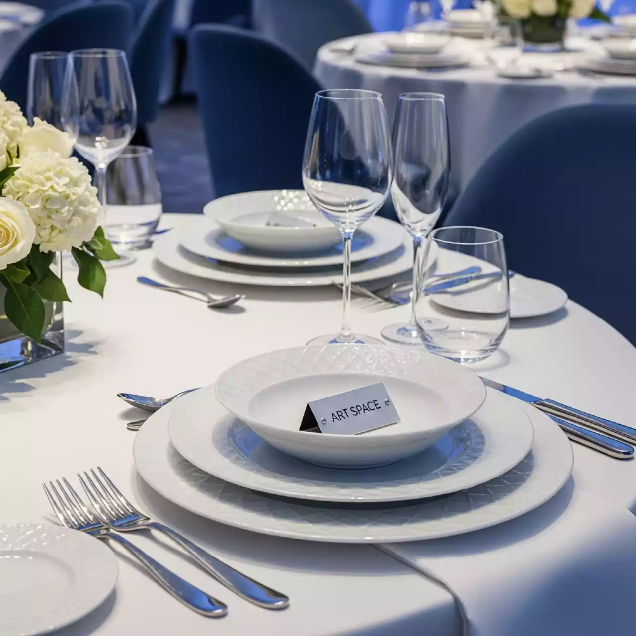 Аренда Куверта на 2 прибора Журавинка Ромб Шампань в Radisson Collection Paradise — ART SPACE