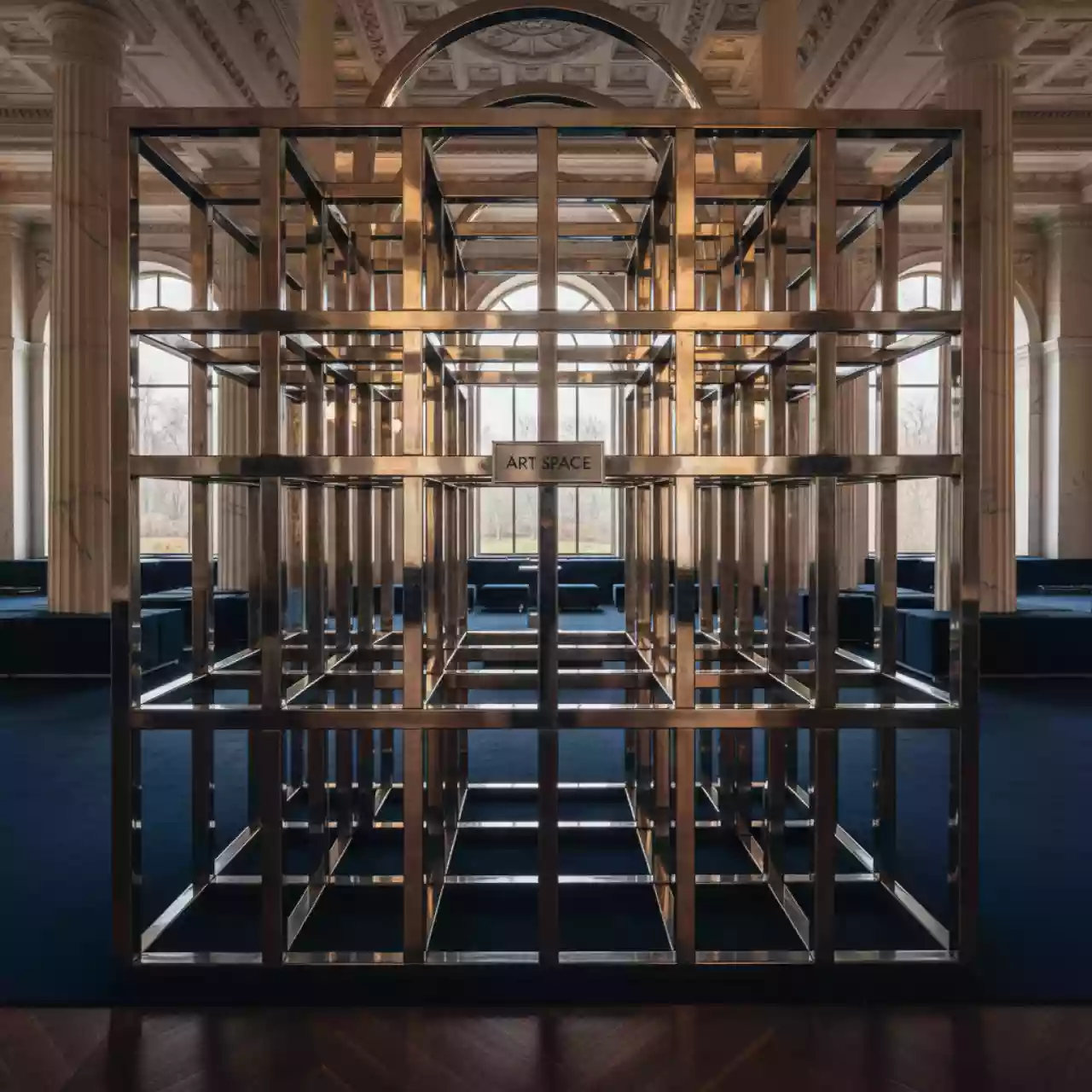 Аренда Квадрат стальной в Radisson Blu Resort & Congress Centre — ART SPACE