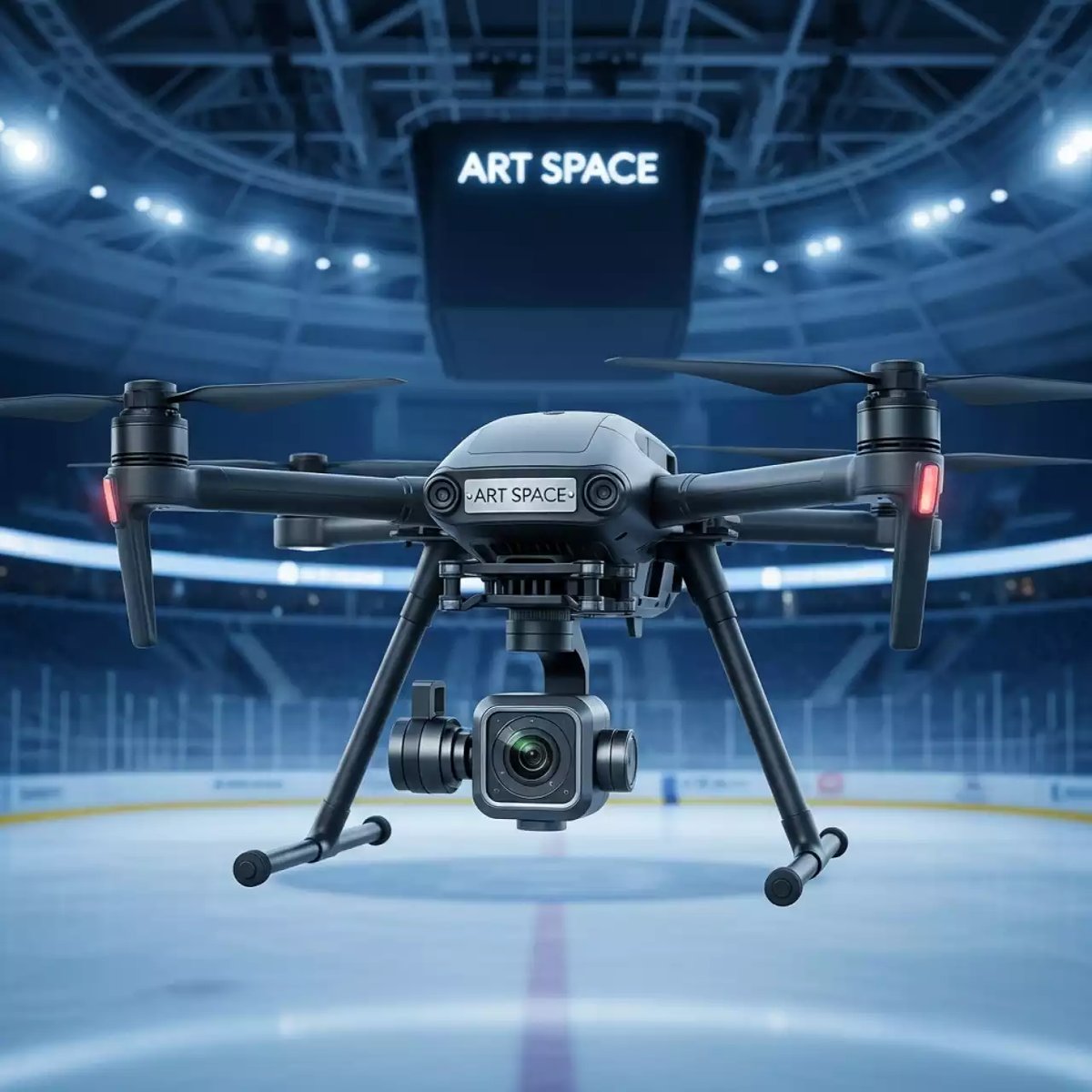 Аренда Квадрокоптер DJI Mavic 2 Pro Combo в Ледовом дворце «Айсберг» — ART SPACE