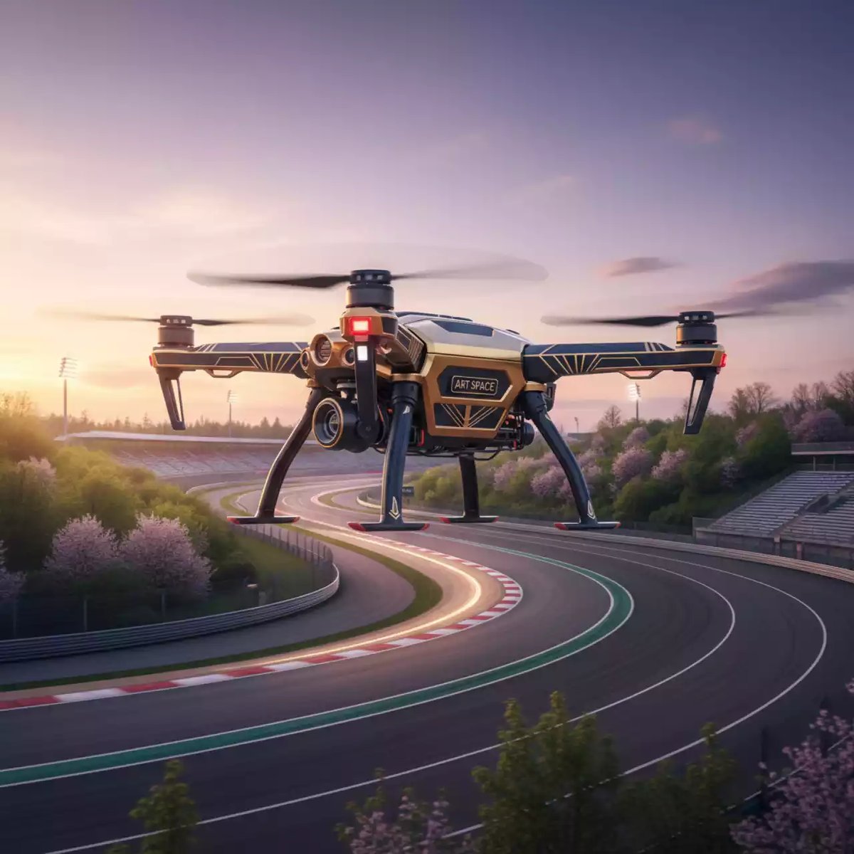 Аренда Квадрокоптер программируемый Phoenix Fly на Сочи Автодроме — ART SPACE