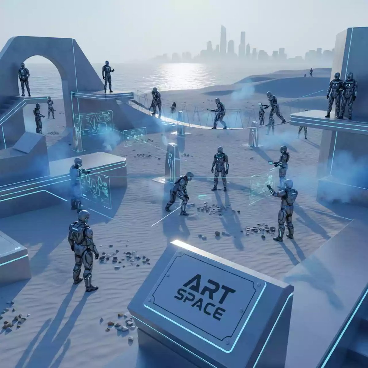 Аренда Квест игра командная Зомбиленд на пляже «Маяк» — ART SPACE