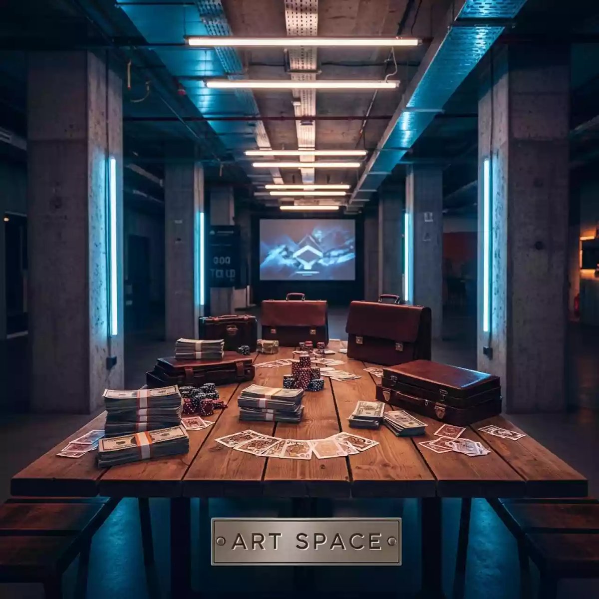 Аренда Квест "Карты деньги две семьи" в отеле Radisson Lazurnaya — ART SPACE