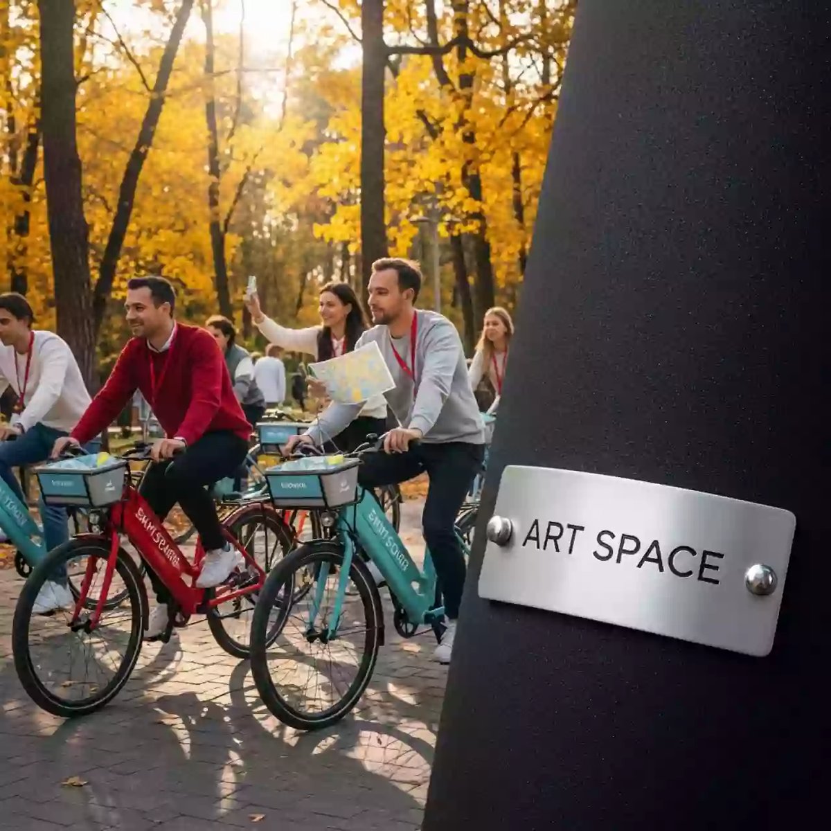 Аренда Квест командный велоквест в санатории «Черноморье» — ART SPACE