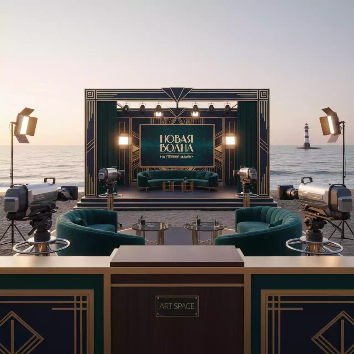 Аренда Квиз Comedy онлайн на пляже «Маяк» — ART SPACE