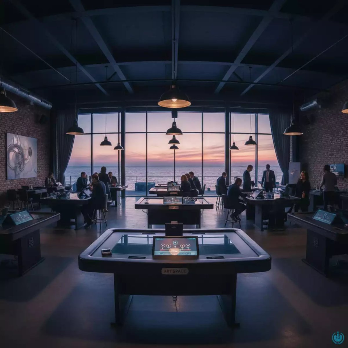 Аренда Квиз интеллектуальное казино в пляжном комплексе VinoGrad — ART SPACE