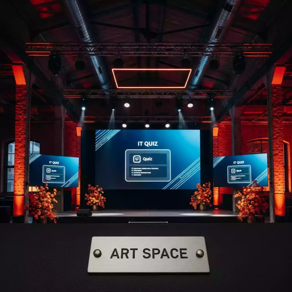 Аренда Квиз IT квиз онлайн в Omega Sirius — ART SPACE