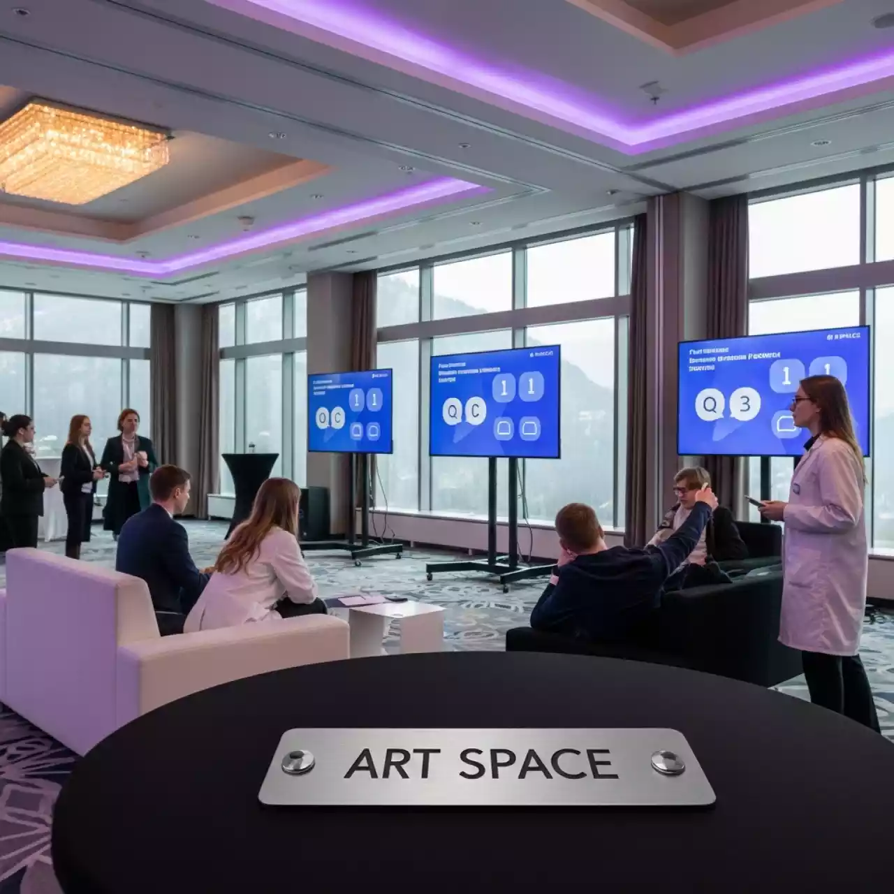 Аренда Квиз корпоративный в Green Flow Hotel — ART SPACE