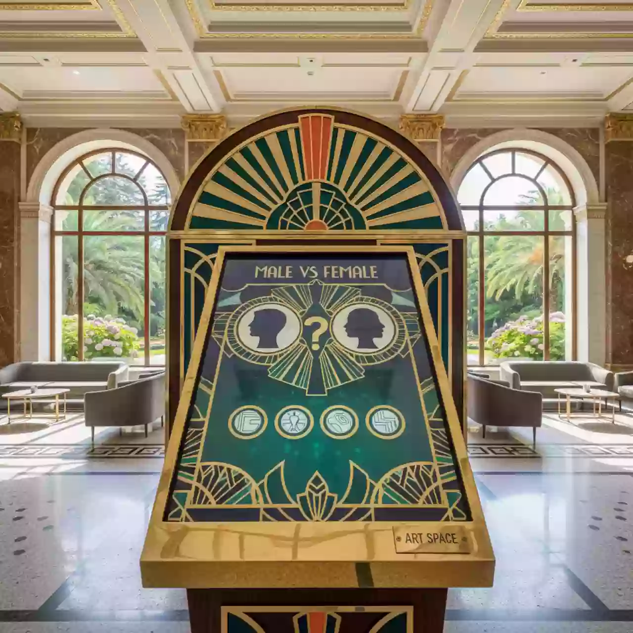 Аренда Квиз "Мужское vs женское" онлайн в санатории «Металлург» — ART SPACE