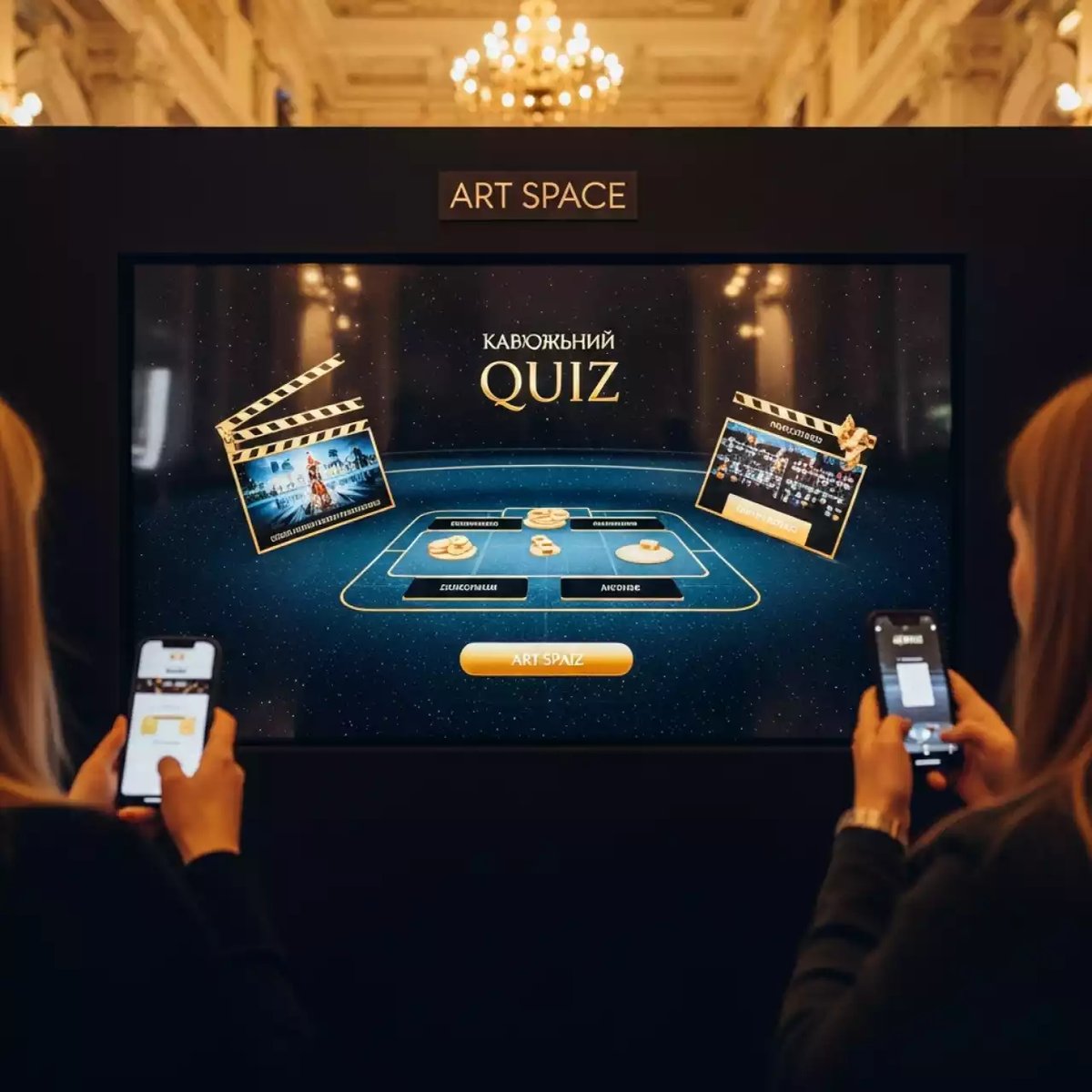 Аренда Квиз онлайн игра в кино в комплексе Sea Galaxy — ART SPACE
