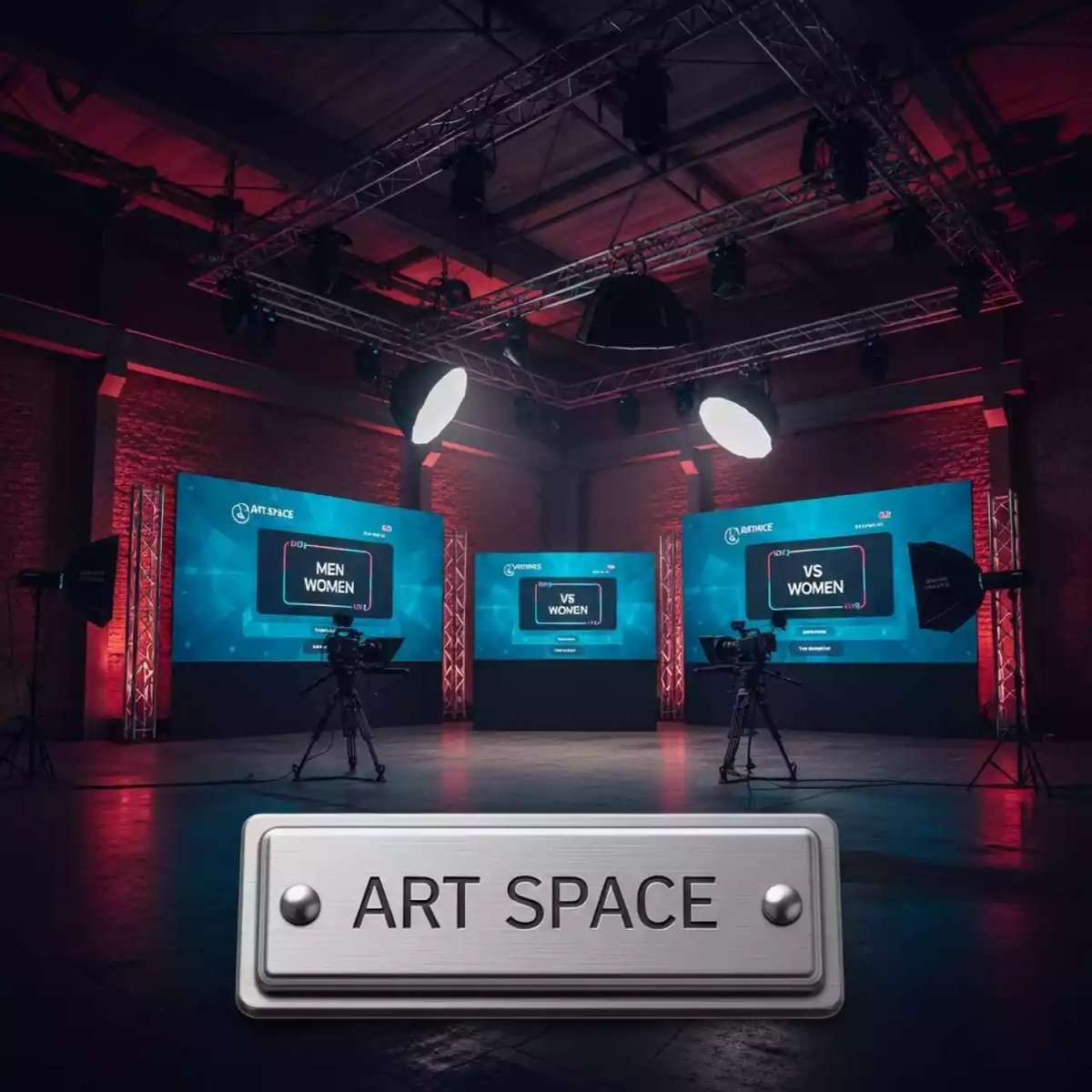 Аренда Квиз онлайн Мужское vs Женское в лофте «Студия 21» — ART SPACE