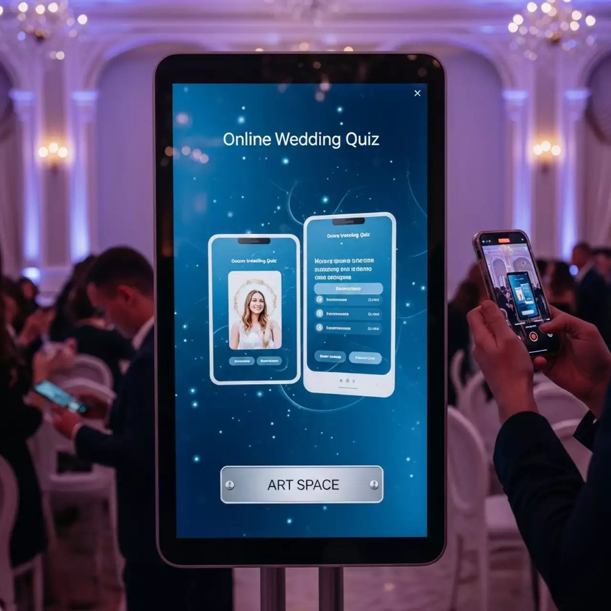 Аренда Квиз онлайн свадебный в Delta Sirius — ART SPACE