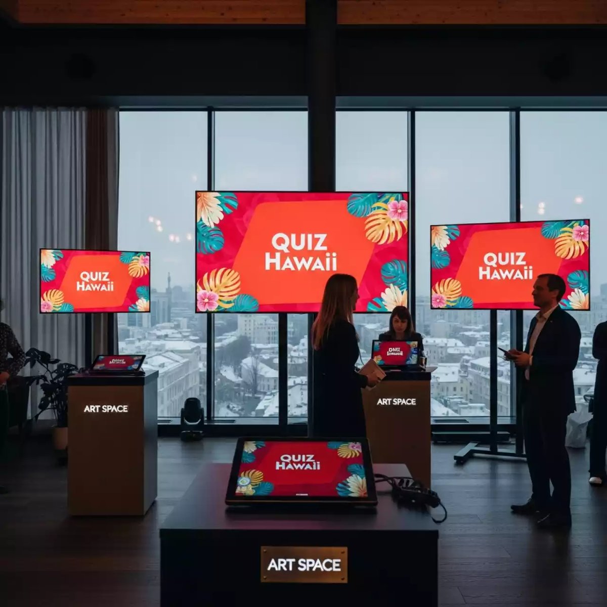 Аренда Квиз Quiz Hawaii в ресторане «Высота 5642» — ART SPACE