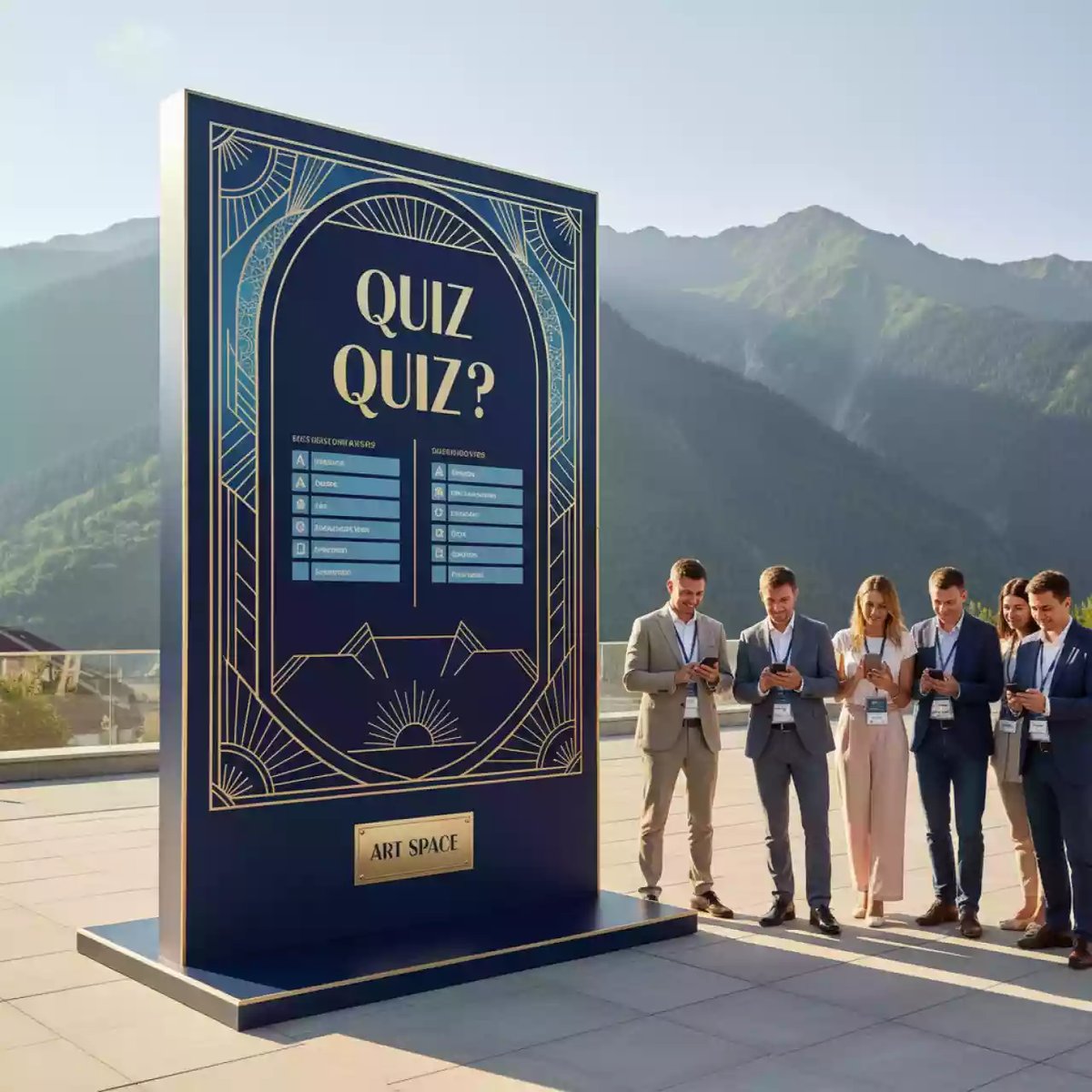 Аренда Квиз веселый онлайн на курорте «Газпром» (Альпика) — ART SPACE