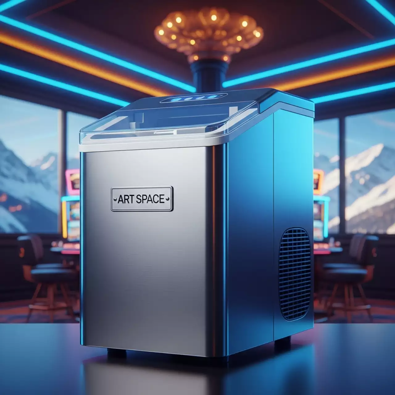 Аренда Льдогенератор 0,7 кг 0,1 кВт в казино «Сочи» — ART SPACE