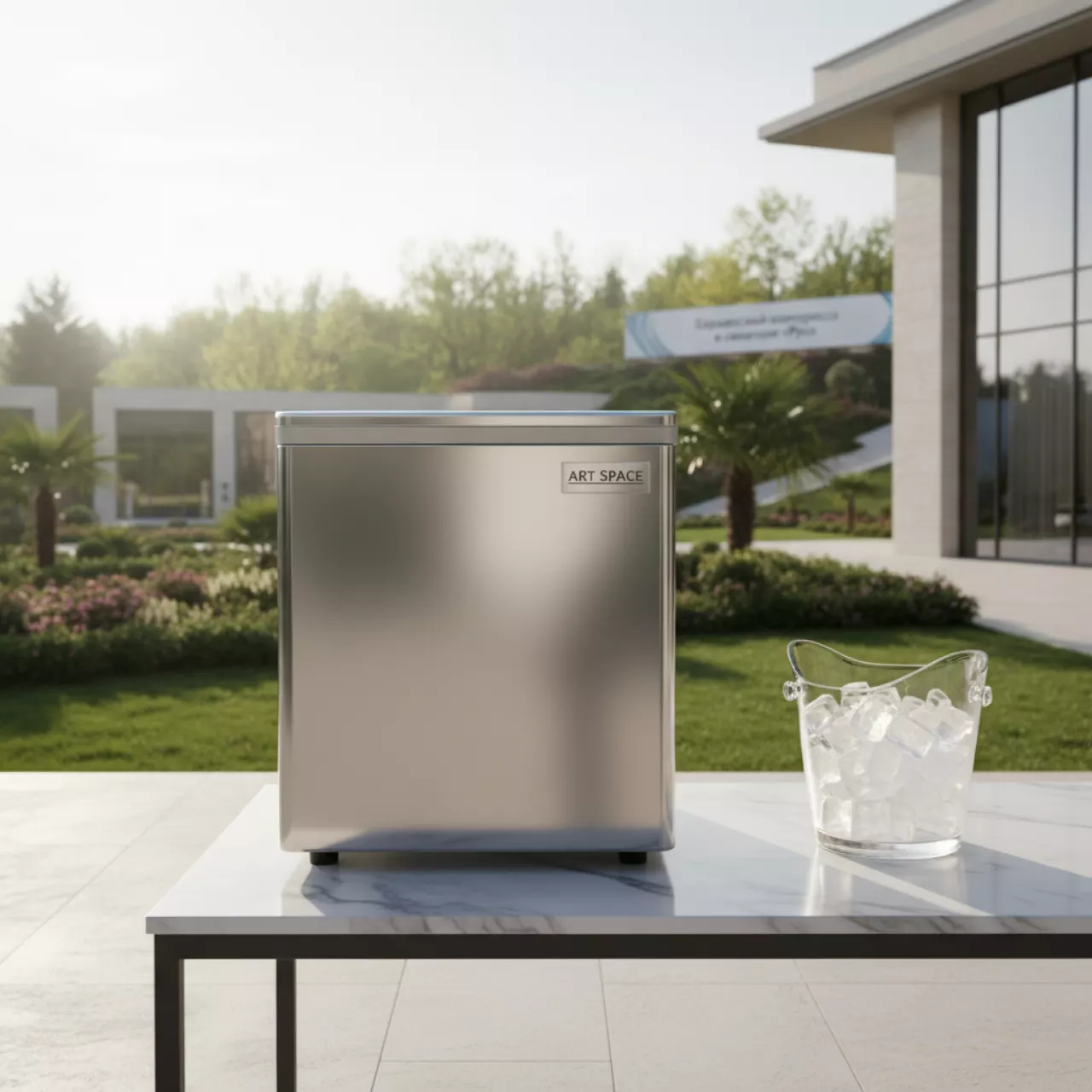 Аренда Льдогенератор для open air в санатории «Русь» — ART SPACE