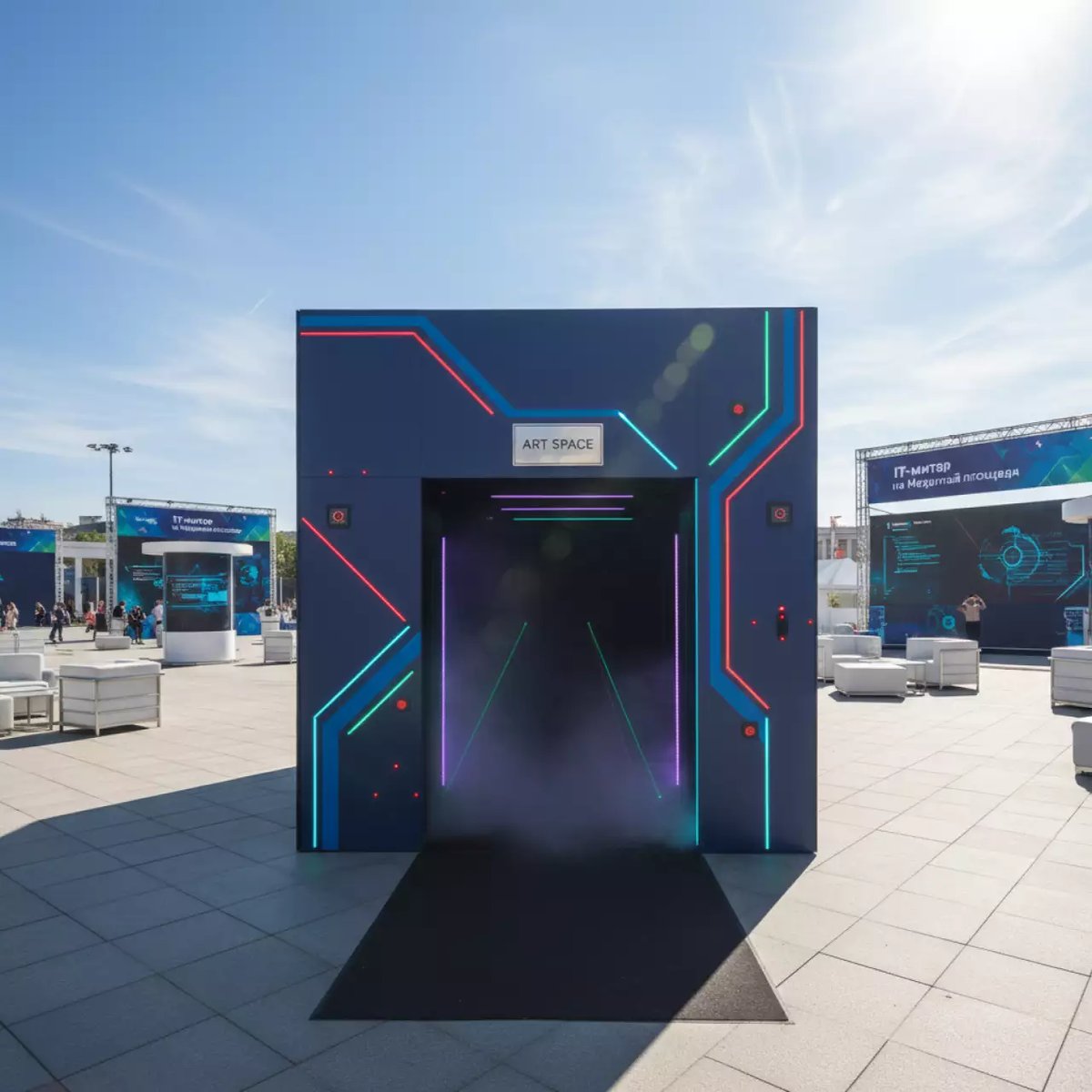 Аренда Лабиринт страха на Медальной площади — ART SPACE