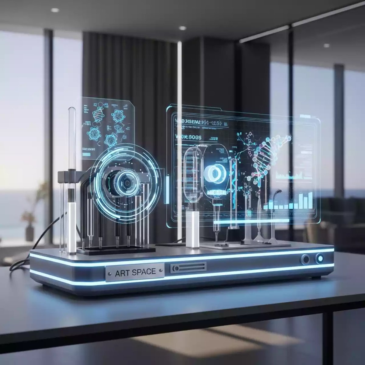 Аренда Лаборатория цифровая Interwrite по биологии ученическая в пляжном комплексе VinoGrad — ART SPACE