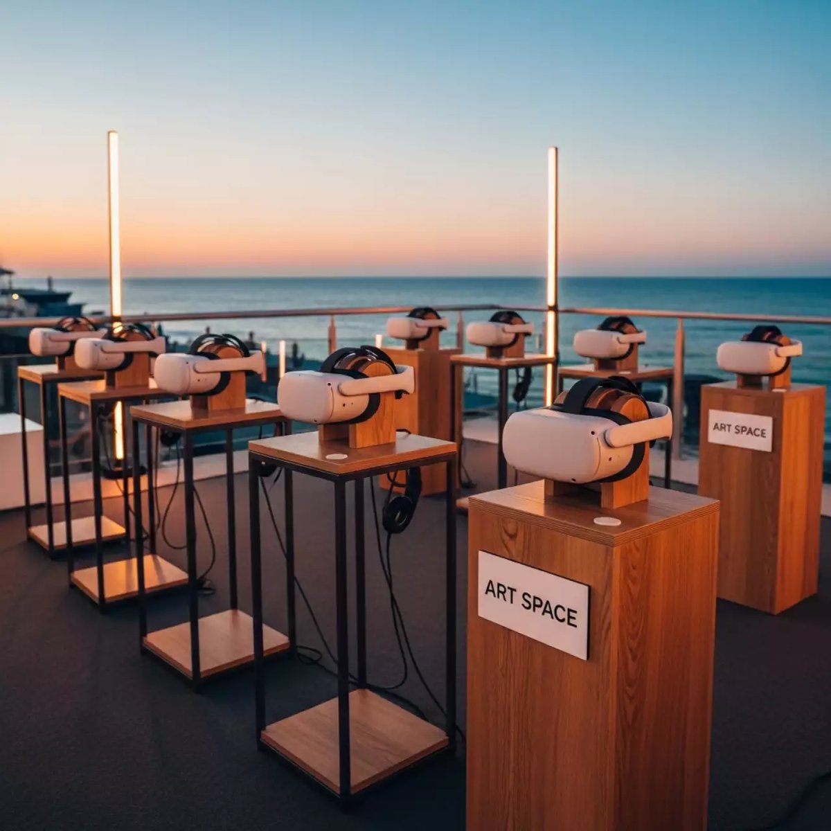 Аренда Лаборатория VR EDUBLOCK PICO 4U MAX VR 12 на пляже «Маяк» — ART SPACE