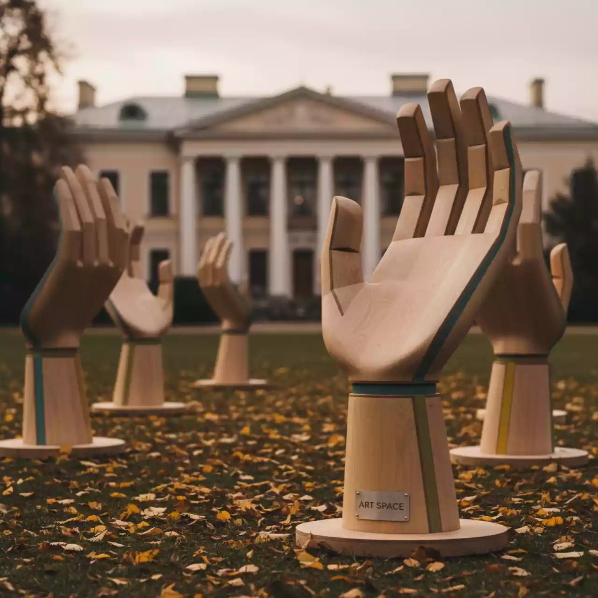 Аренда Ладошки ярмарочные в усадьбе Голицына — ART SPACE