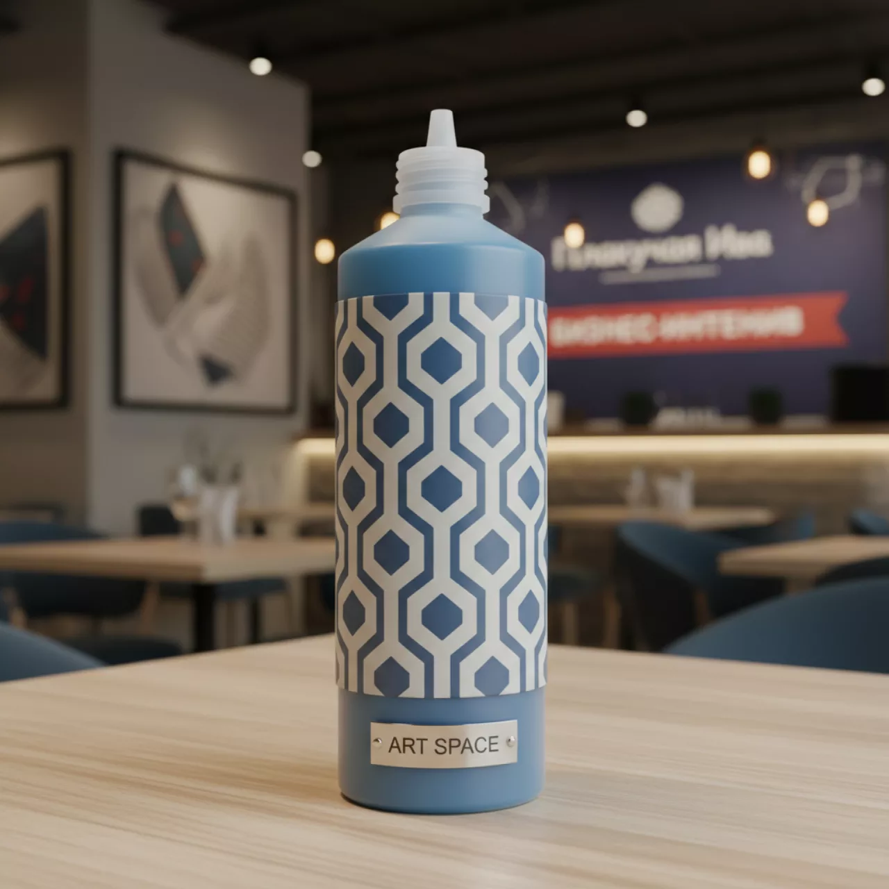 Аренда Лак УФ для плоттеров Mimaki LUS 170UV LED 1000 мл в ресторане «Плакучая Ива» — ART SPACE