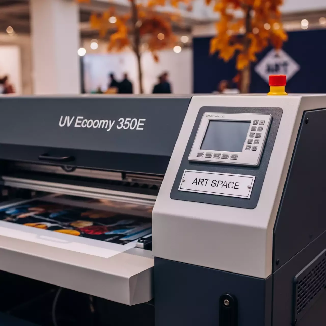 Аренда Лакировальная машина UV Economy 350E в ледовом дворце «Роза Хутор» — ART SPACE