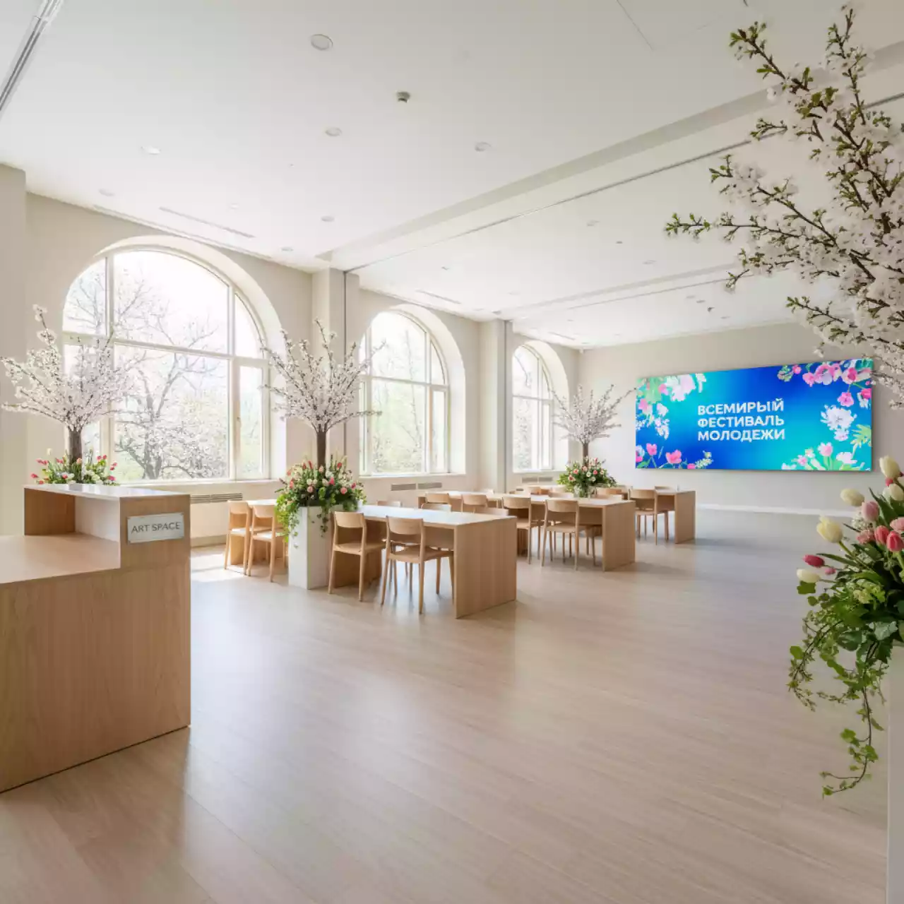 Аренда Ламинат в санатории «Русь» — ART SPACE