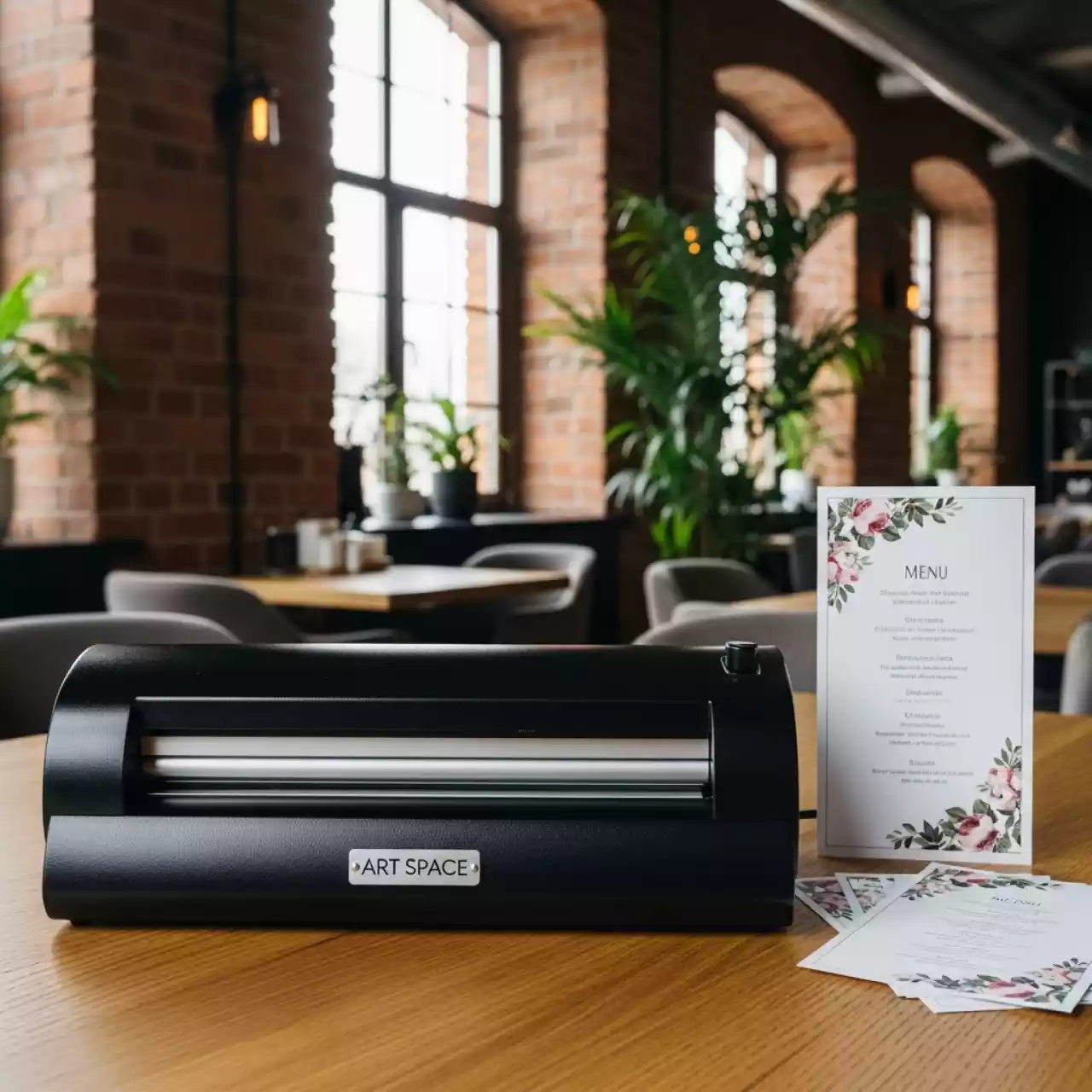 Аренда Ламинатор пакетный Brauberg L460 в ресторане «Сыроварня» — ART SPACE