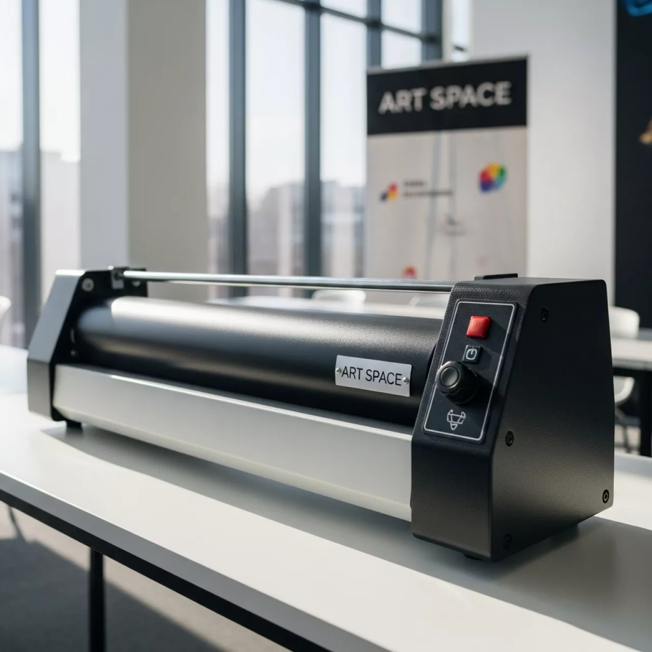 Аренда Ламинатор рулонный Bulros FM360 Automatic в ОКЦ «Галактика» — ART SPACE