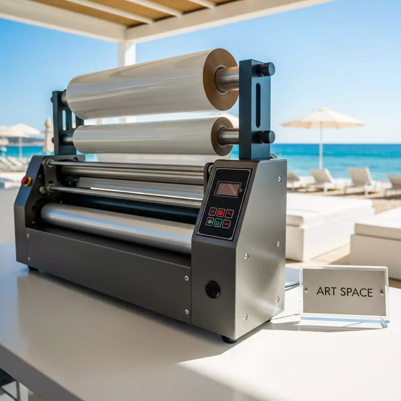 Аренда Ламинатор рулонный Bulros FM650A на пляже «Ривьера» — ART SPACE