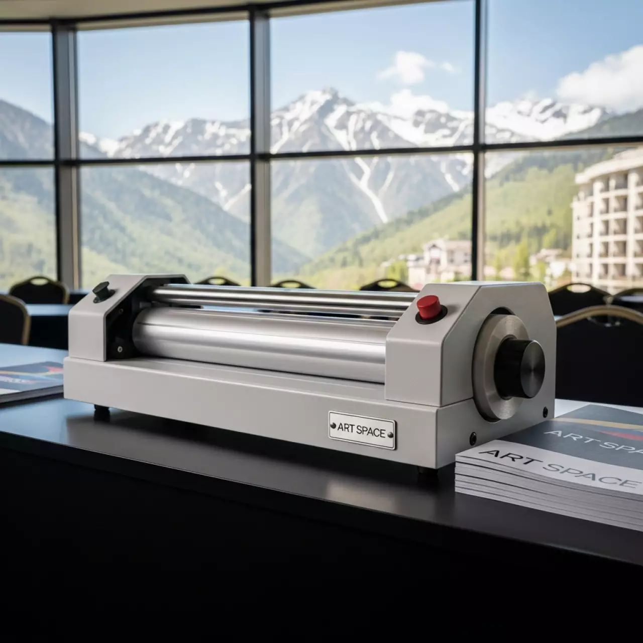 Аренда Ламинатор рулонный Bulros FM 360 automatic в Radisson Hotel Rosa Khutor — ART SPACE