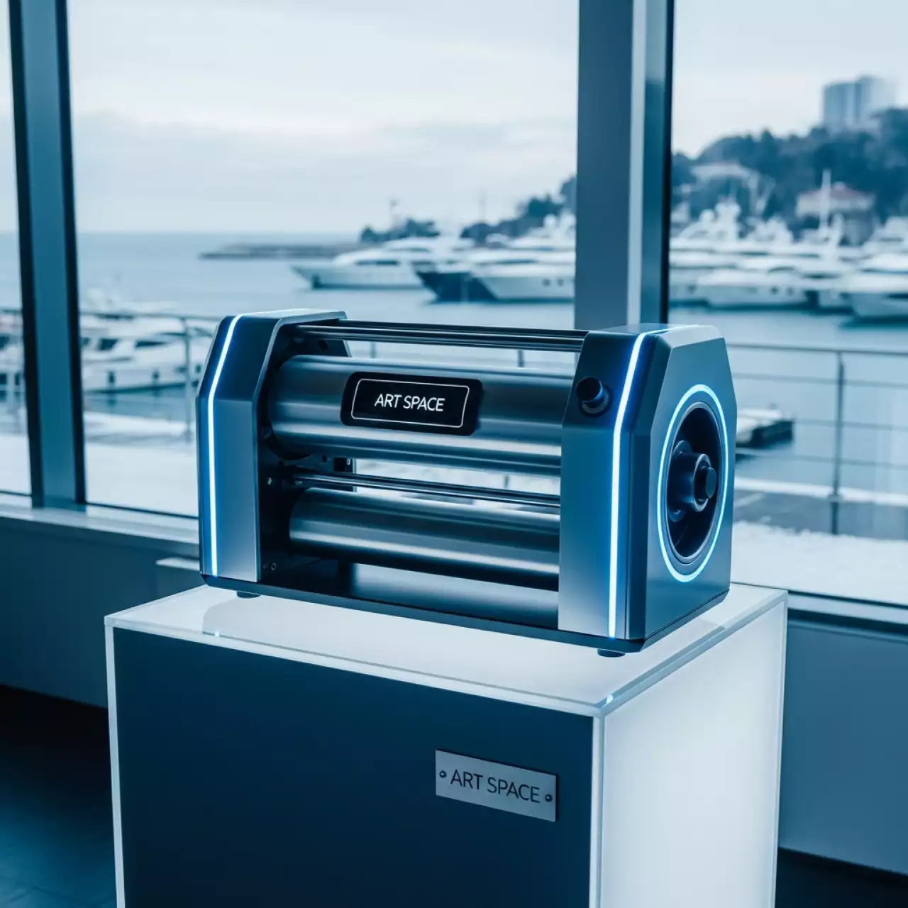 Аренда Ламинатор рулонный Bulros PD 480A на парусной регате (Сочи) — ART SPACE