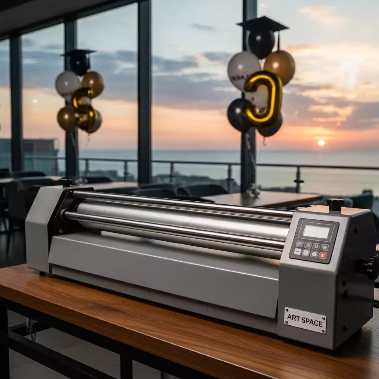 Аренда Ламинатор рулонный Bulros PD 480C на пляжных клубах Хосты — ART SPACE