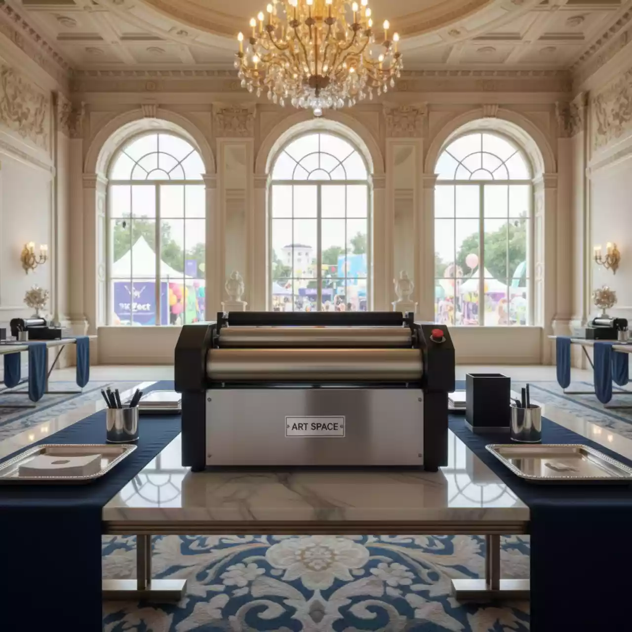 Аренда Ламинатор рулонный Bulros S490 в гранд-отеле «Жемчужина» — ART SPACE