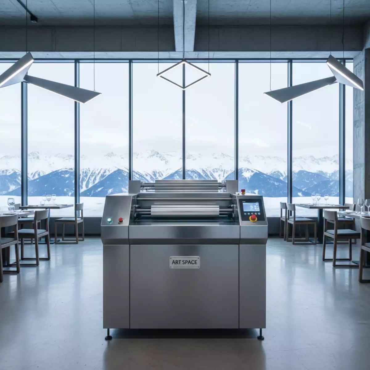 Аренда Ламинатор рулонный Foliant 520TS в ресторане «Высота 5642» — ART SPACE