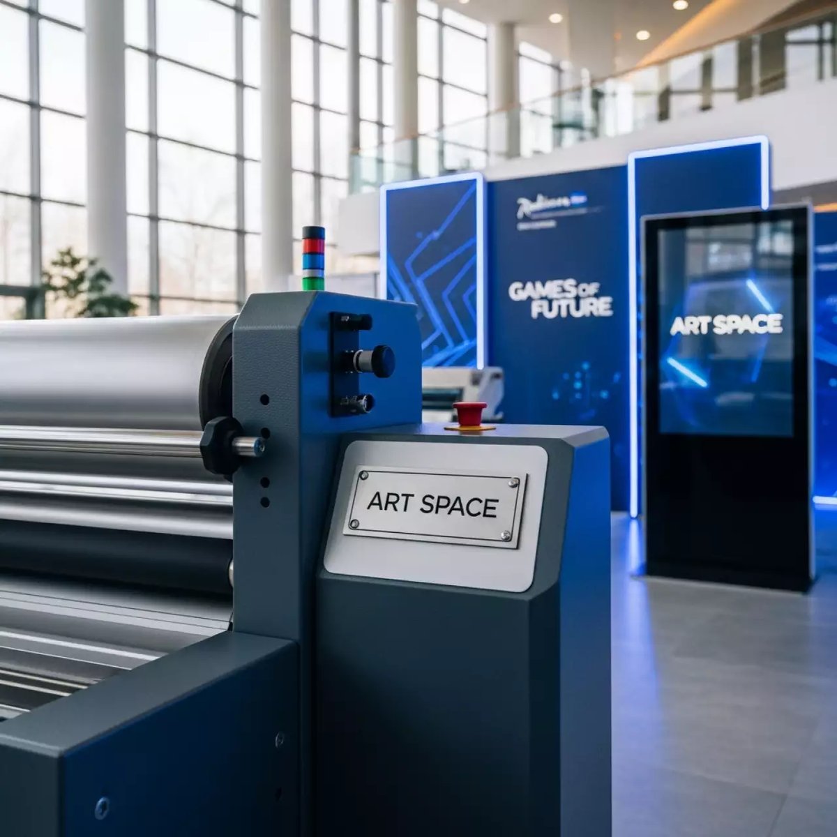 Аренда Ламинатор рулонный Foliant Pollux 760SF в Radisson Blu Resort & Congress Centre — ART SPACE