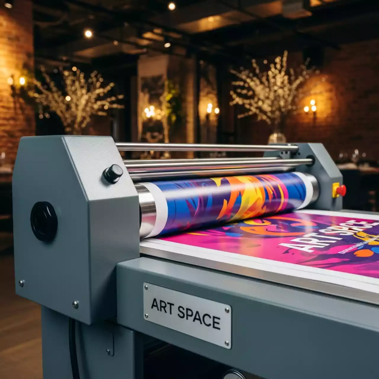 Аренда Ламинатор рулонный GMP Plus 1600 Cold RS в ресторане «Brunello» — ART SPACE