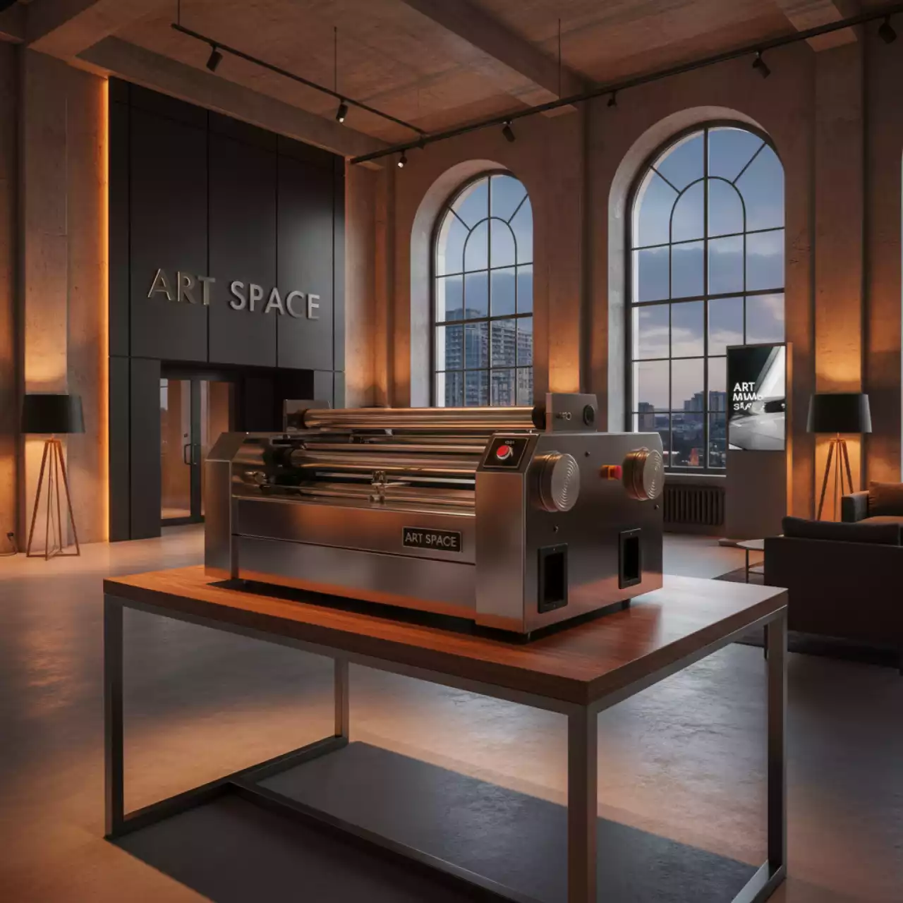 Аренда Ламинатор рулонный Guangming SFML 530 в комплексе Sea Galaxy — ART SPACE