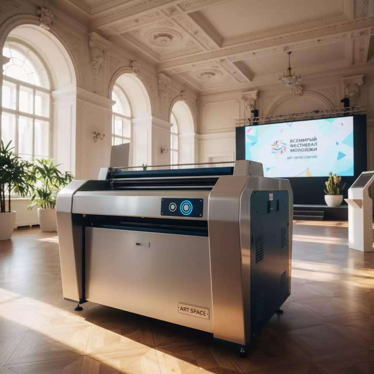 Аренда Ламинатор рулонный Kala Arkane 1650 в усадьбе Голицына — ART SPACE