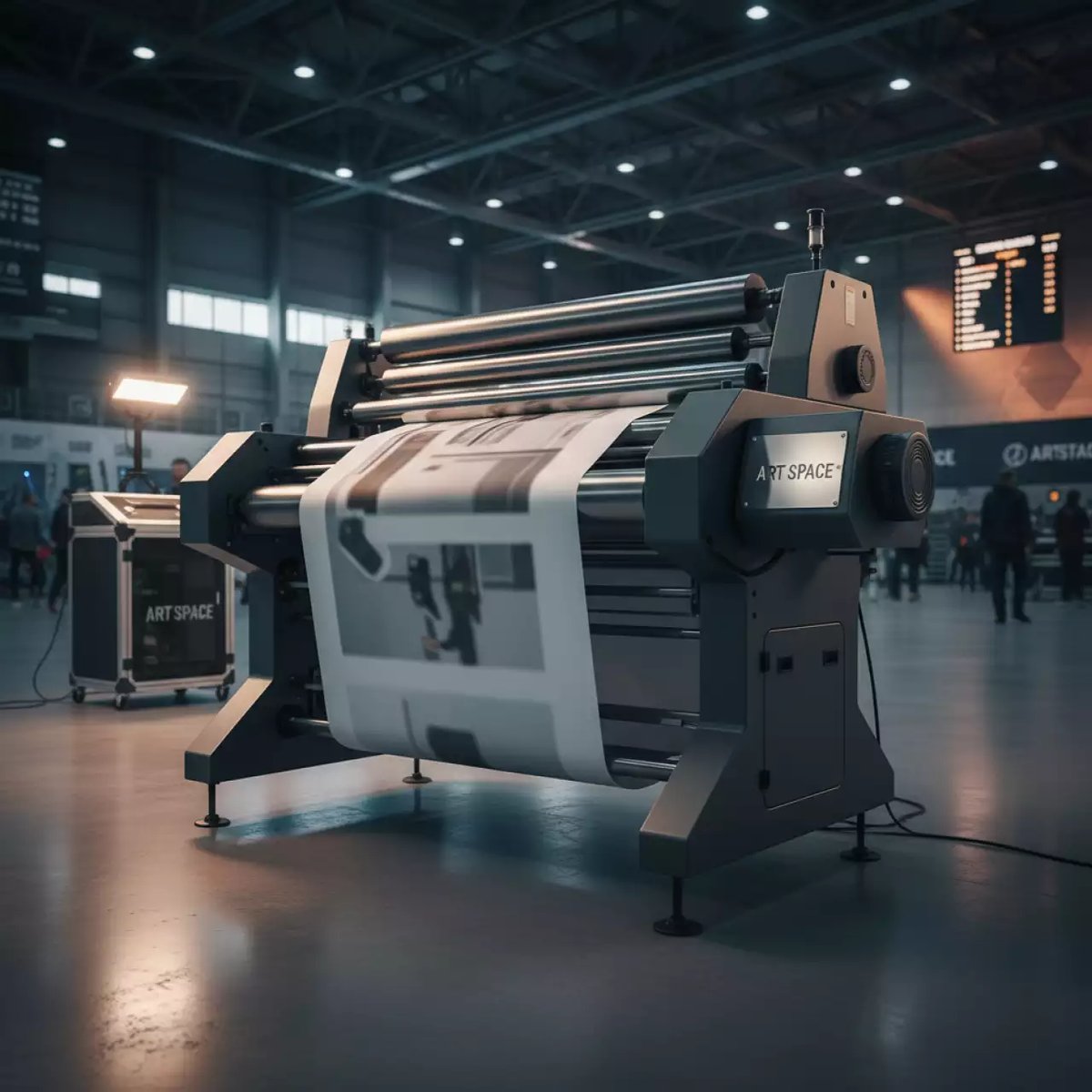 Аренда Ламинатор рулонный Kala Mistral 2100 в Керлинговом центре «Ледяной куб» — ART SPACE