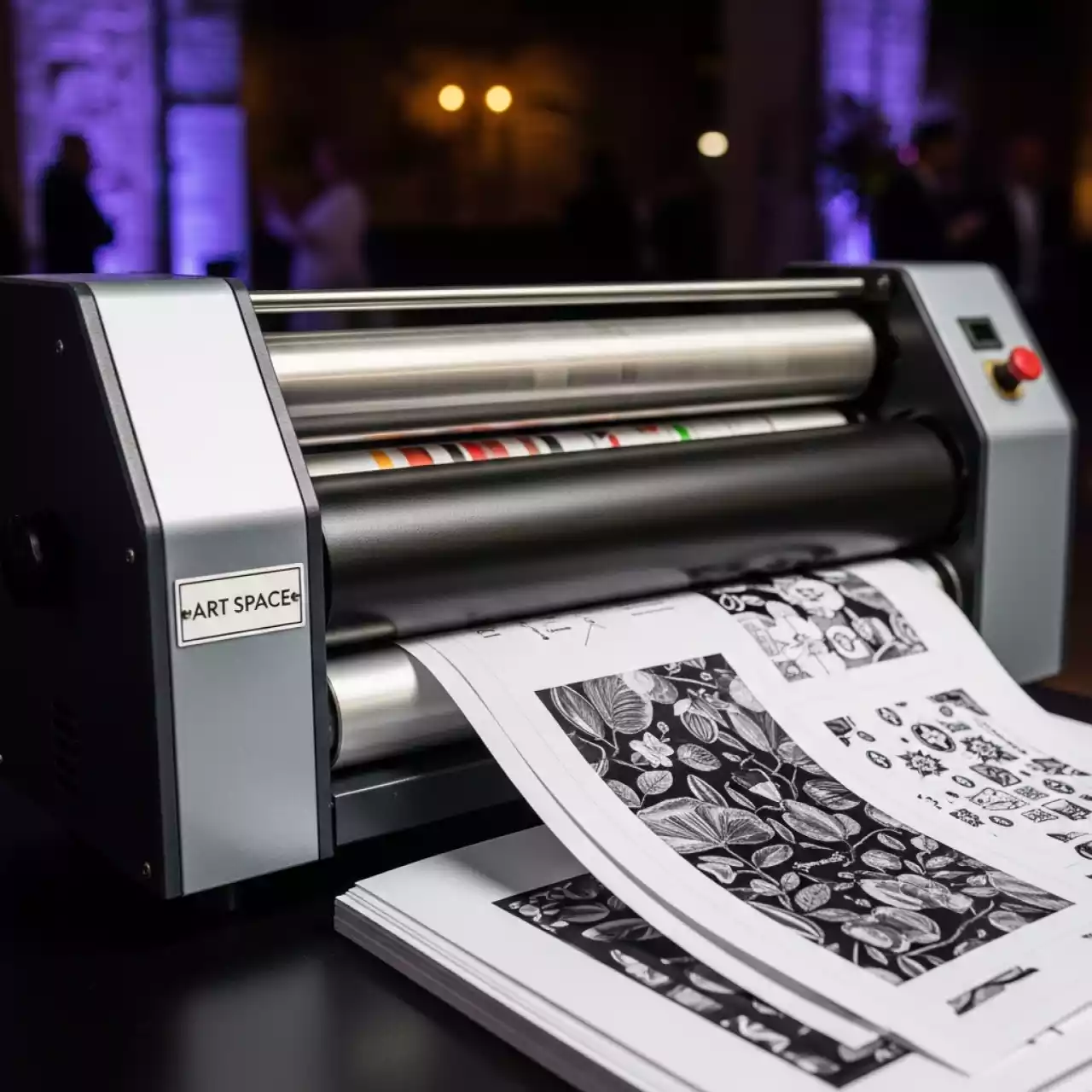 Аренда Ламинатор рулонный MAMO Plasti 635 в Skypark Sochi — ART SPACE