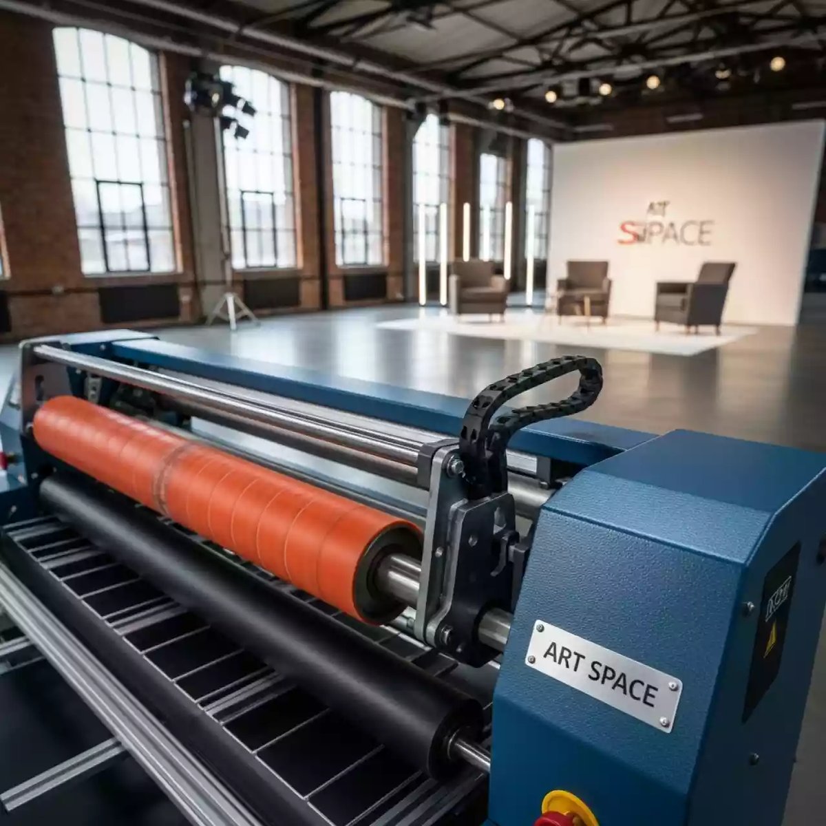 Аренда Ламинатор рулонный Mefu MF1700 C3 Trimmer version на Медальной площади — ART SPACE