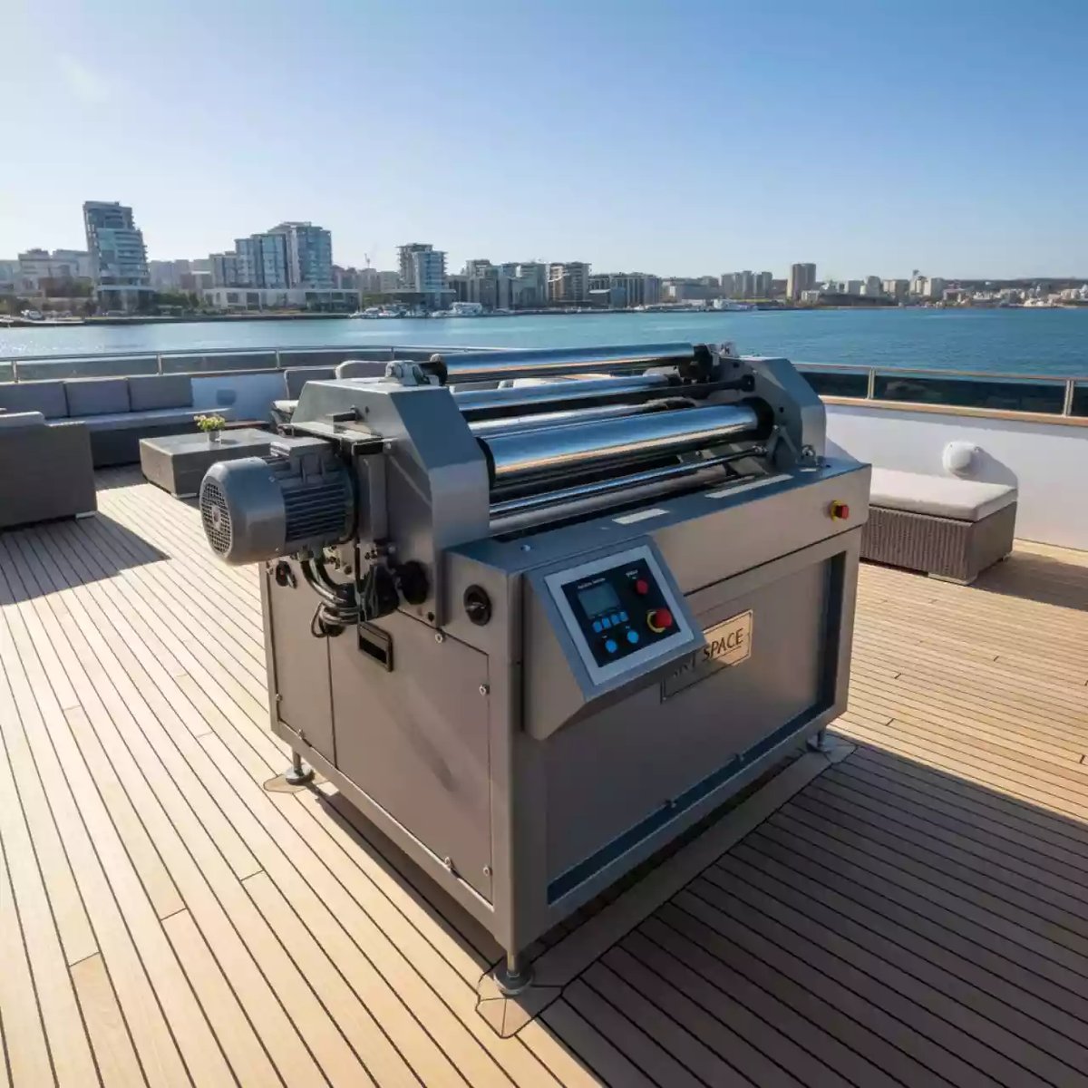 Аренда Ламинатор рулонный Morgana Laminator PRO 450 на VIP-яхте (Имеретинский порт) — ART SPACE