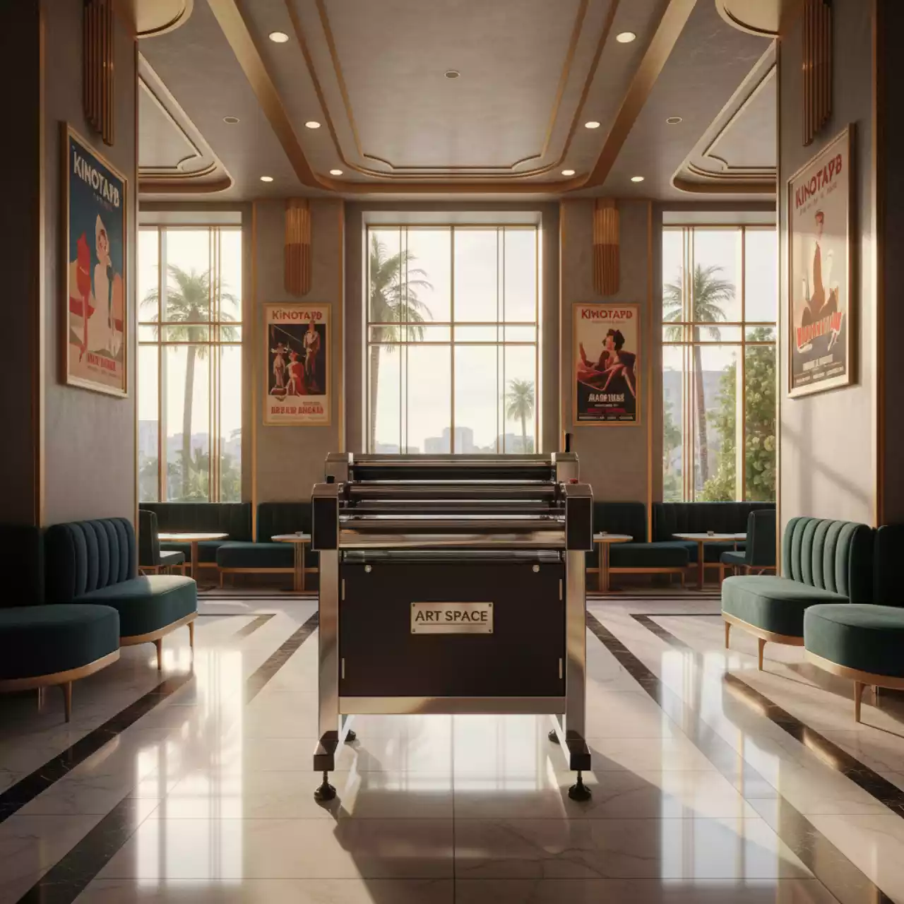 Аренда Ламинатор рулонный PingDa PD FM 1100 в комплексе «Дагомыс» — ART SPACE