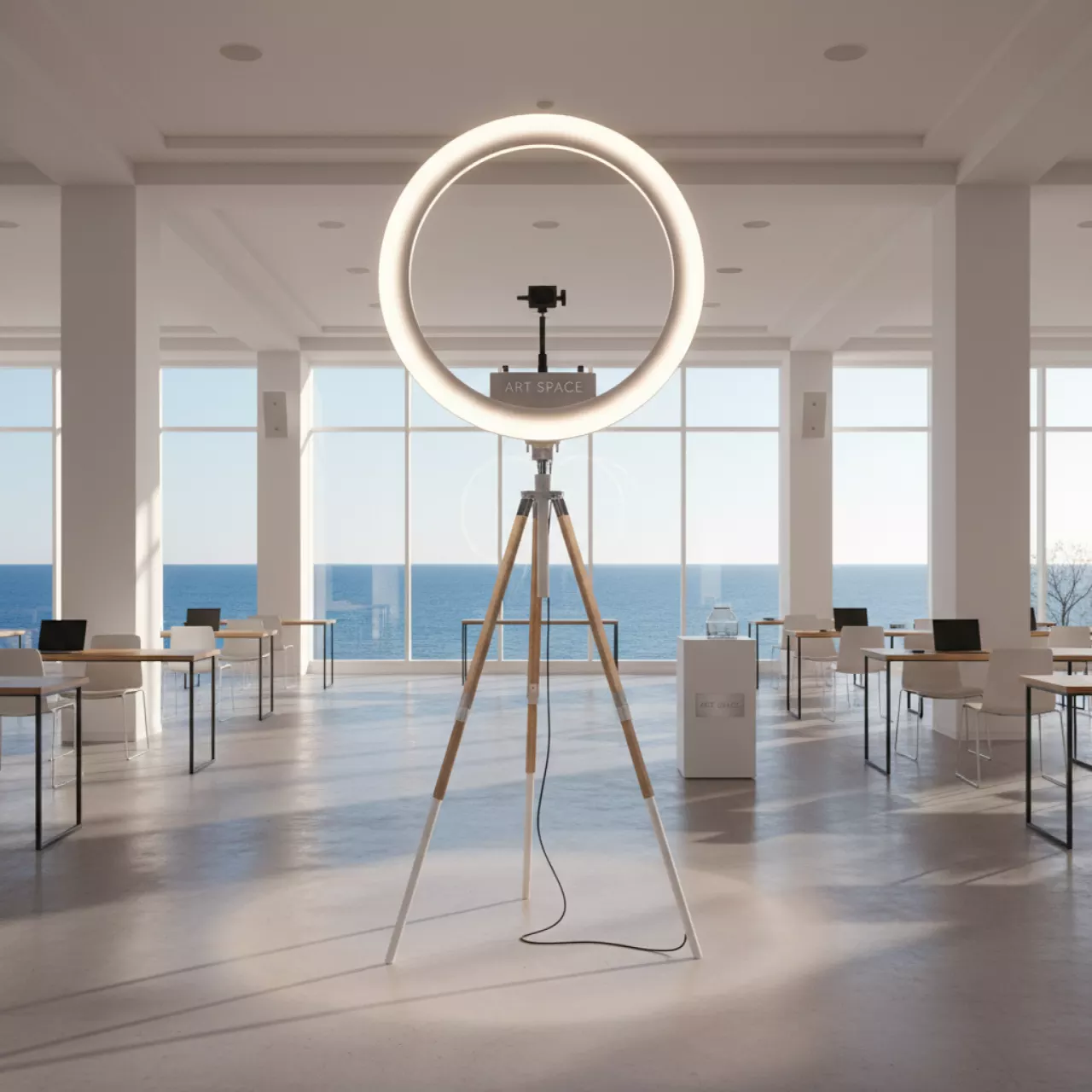 Аренда Лампа кольцевая визажиста в гранд-отеле «Жемчужина» — ART SPACE