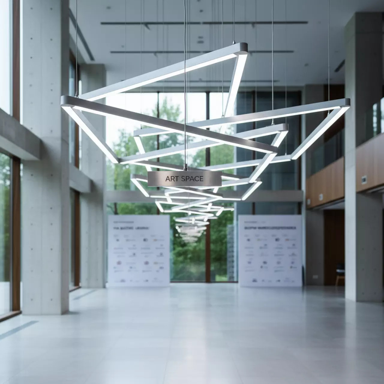 Аренда Лампа люминесцентная на вилле «Анна» — ART SPACE