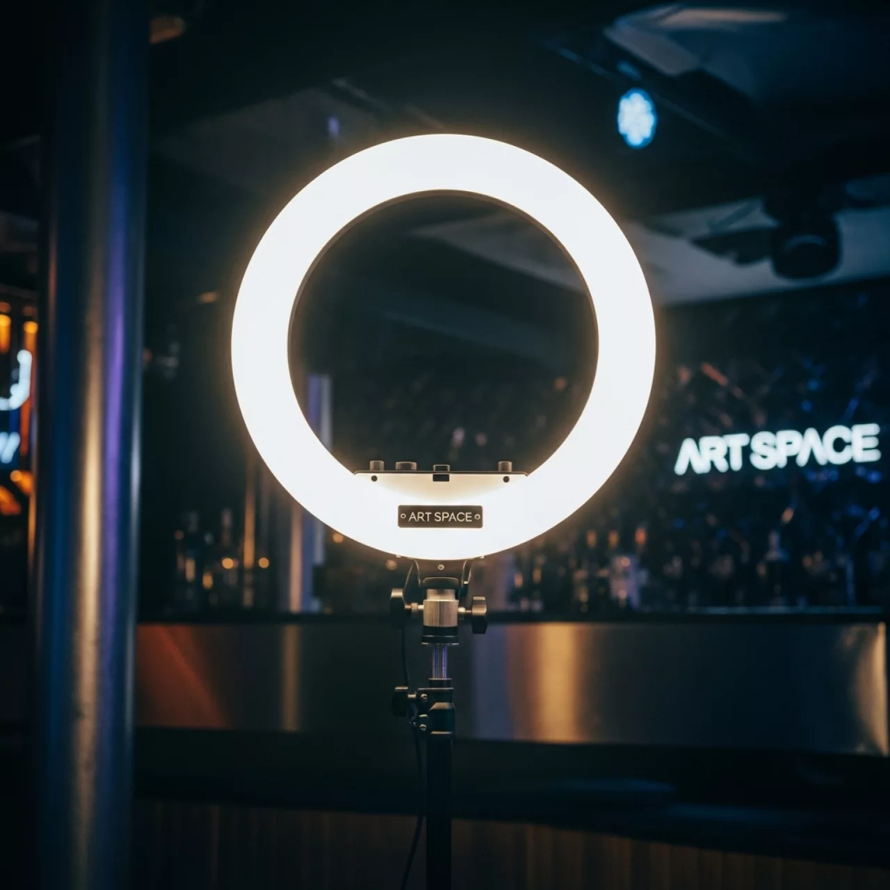 Аренда Лампы селфи круглые Okira LED Ring FD 480ii в пляжном клубе Del Mar — ART SPACE