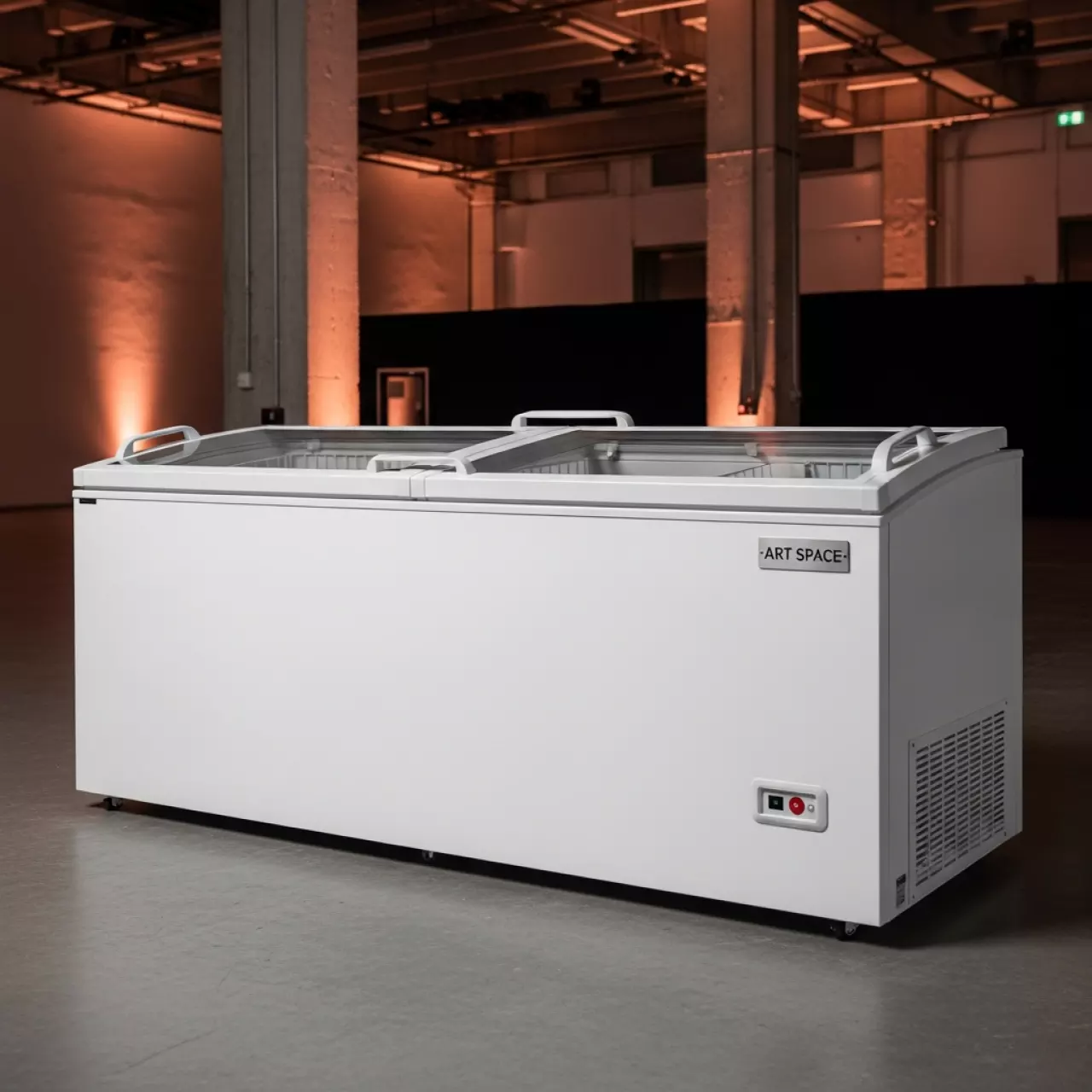 Аренда Ларь бонета белая 1210 л 0.5 кВт в Сириус Арене — ART SPACE