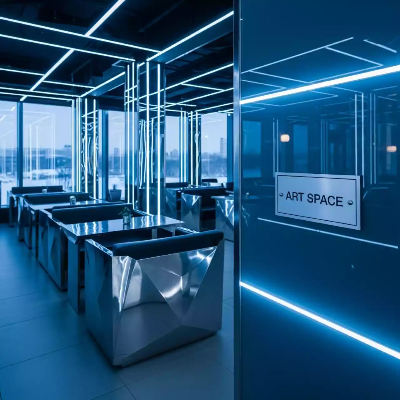 Аренда Лаундж зона в клубе Cosmos Lounge в ресторане «Магеллан» — ART SPACE