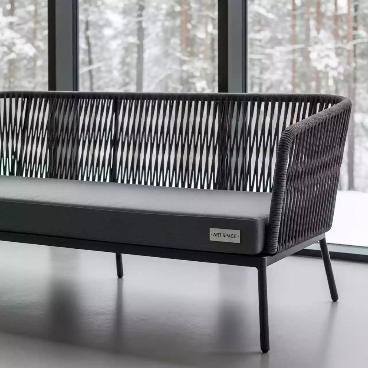 Аренда Лаунж диван плетеный 356 Outdoor Woven в ресторане «Voda» — ART SPACE